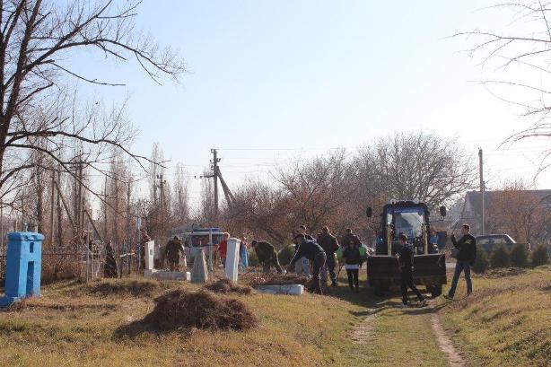 субботник в станице Тбилисской